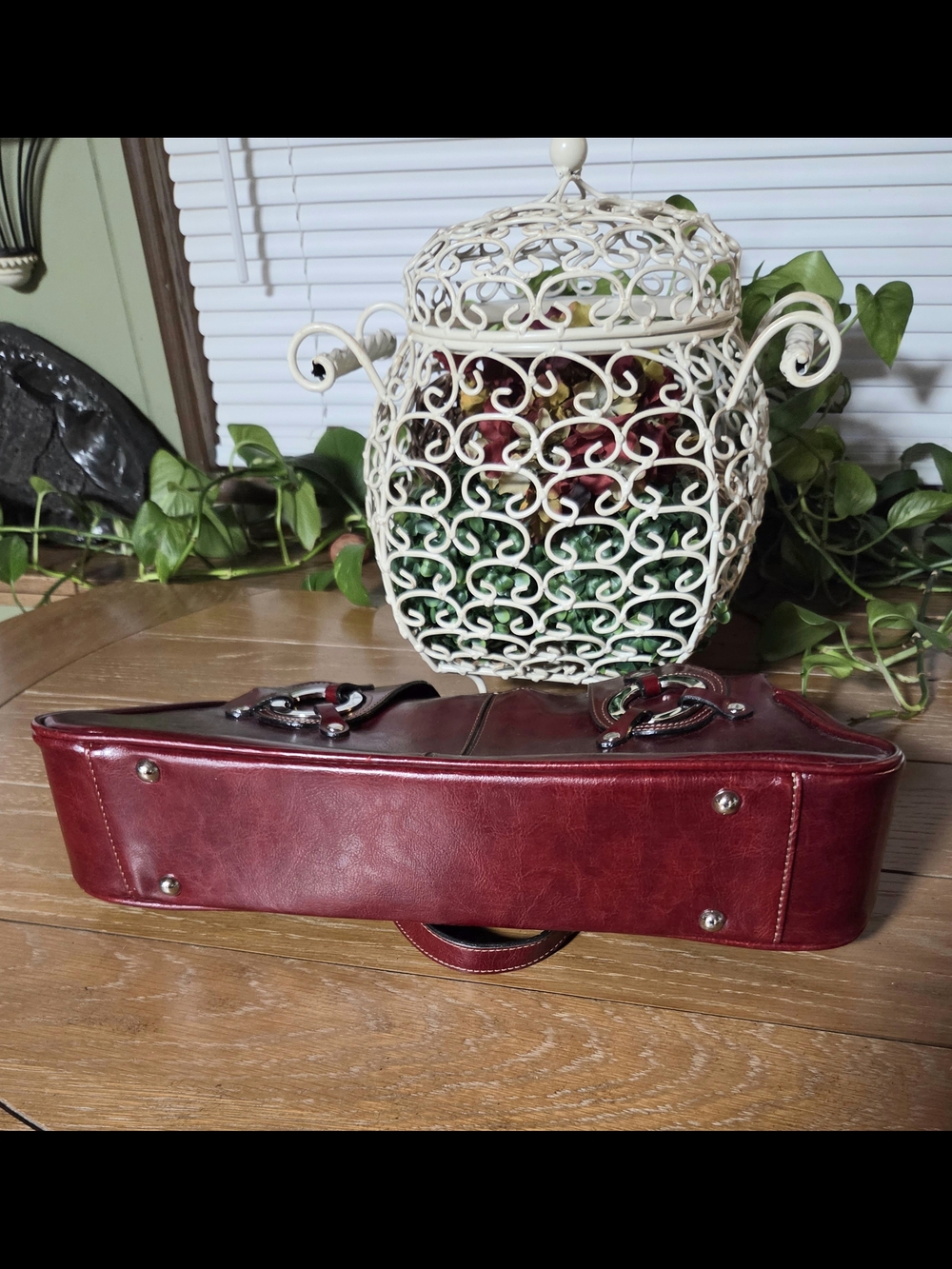 *VERY RARE!* Rina Rich "Prada" Vintage Brilliant Red Purse *READ DESCRIPTION!!* - Picture 8 of 13